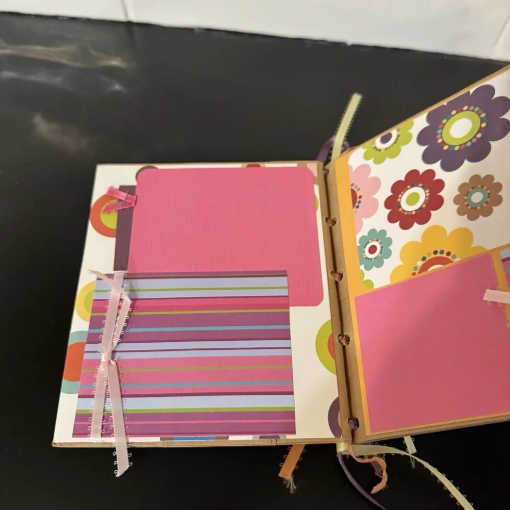 Handmade Scrapbook Album  Keepsake Memory‎ Photo Album Keepsake